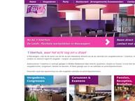 Website van Veerhuis Congres- en Partycentrum 't 