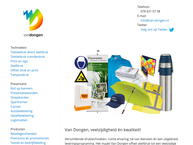 Dongen Offset Zeefdruk Van