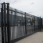 Industrieel hekwerk en poort