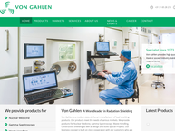 Website van Gahlen Nederland Bv von 
