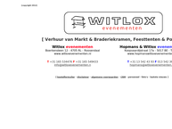 Witlox Marktkramen en Tribuneverhuur