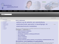 Website van Woestenburg Elektrotechniek 