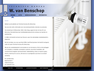 Website van Technisch Bureau W. van Benschop 