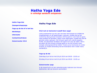 Hatha Yoga Ede