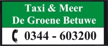 Taxi de Groene Betuwe