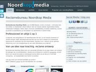 Website van Noordkop Media 