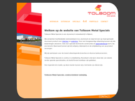 Website van Tolboom Metal Specials 