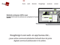 Website van Hoogdesign 