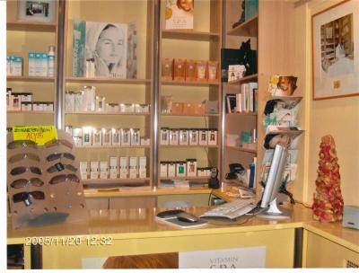 Verkoop-toonbank-salon