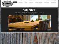 Website van Antiek en Design Simons 