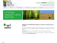 Website van Biotortech Bv 