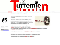 Website van Hondentrimsalon Tuttemien 
