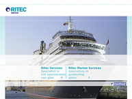 Website van Ritec Services 