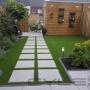 Door een bezoeker 21-02-2016 geüpload - Kunstgras met natuur steen tegels apeldoorn