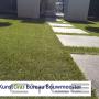 Door een bezoeker 21-02-2016 geüpload - kunstgras en staptegel Apeldoorn