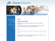 Website van Dorst Interim 