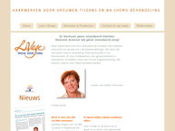 Website van Livage Haarwerken 