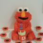 Door een bezoeker 03-01-2017 geüpload - 3D elmo taart ede taartendoos taarten