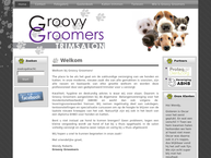 Website van Trimsalon Groovy Groomers 