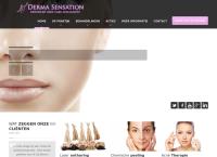 Website van Huidtherapie Derma Sensation 
