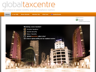 Website van Global Tax Centre 