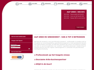 Website van A&p Arbo  Bv 