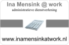 Ina Mensink @ Work