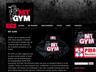 Website van Mt Gym Kickboksen Haarlem 
