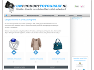 Website van Uwproductfotograaf.nl 