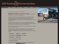 Website van Gb Parket en Timmerwerken 
