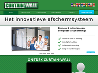 Website van Curtain-Wall Nederland 