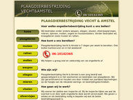 Website van Plaagdierbestrijding Vecht & Amstel 