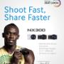 Eén van de uitingen met Usain Bolt als campagne beeld voor Samsung