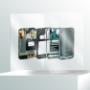 AI van een doorsnede van een Samsung telefoon in perspex