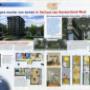 A2 spread van brochure voor HMF - Waterrijk wonen IJburg