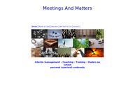 Meetings And Matters