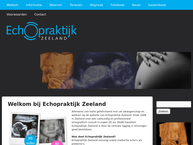 Website van Echopraktijk Zeeland 