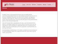 Website van De Meijer Timmer- & Klussenbedrijf 