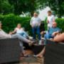 Terras B&B/Groepsaccommodatie "In de Boerderij"
