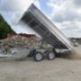 Hapert_Kiepwagen JM Trailers, ook te huur.