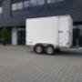 Gesloten_Hapert_Trailer aanhangwagen met dubbele as.