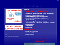 Website van B & F Groep 