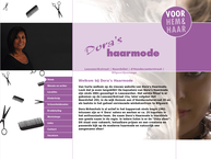Website van Dora's Haarmode 