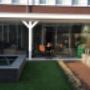 Veranda met schuifpui