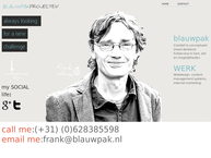 Blauw Pak Webdesign