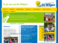 Website van Openbare Basisschool de Wilgen 