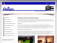 Website van Artisan 