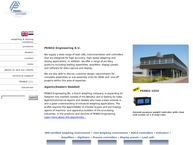 Website van Penko Engineering BV 