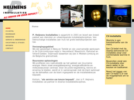 Website van Heijnens Comfort & Energie 