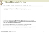 Borgeld Juridisch Advies